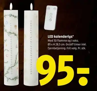 Coop 365 LED kalenderlys tilbud