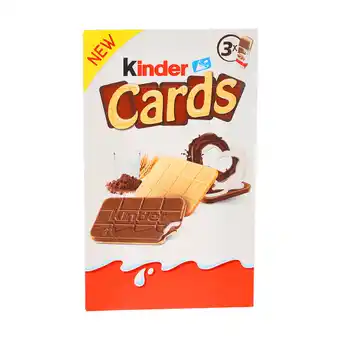 Kinder - kinder chokolade kort