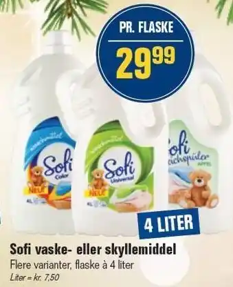 Otto Duborg Sofi vaske- eller skyllemiddel tilbud