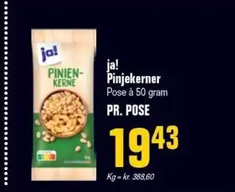 Otto Duborg Ja! pinjekerner tilbud