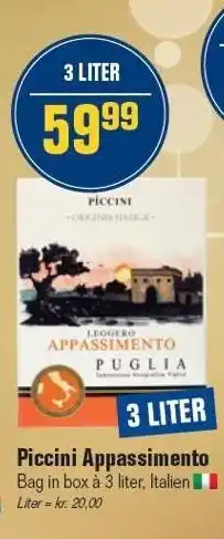 Piccini appassimento