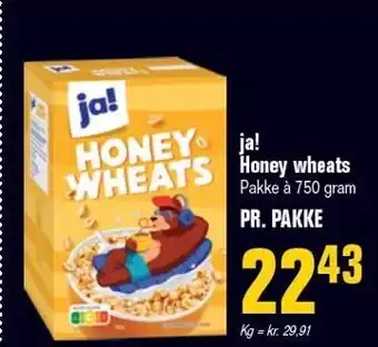 Otto Duborg Ja! honey wheats tilbud