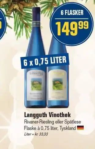 Otto Duborg Langguth vinothek tilbud