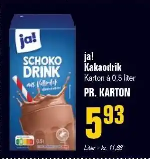 Otto Duborg Ja! kakaodrik tilbud