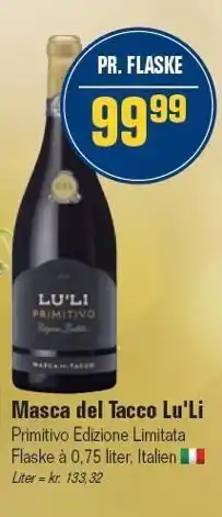 Otto Duborg Masca del tacco lu'li tilbud