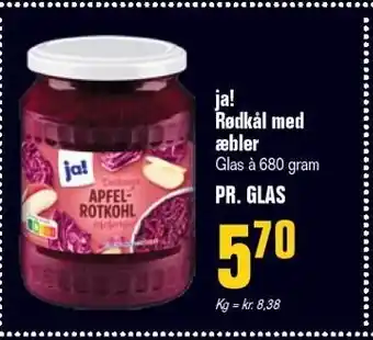 Otto Duborg Ja! rødkål med æbler tilbud