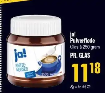 Otto Duborg Ja! pulverfløde tilbud