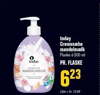 Otto Duborg Today cremesæbe mandelmælk tilbud