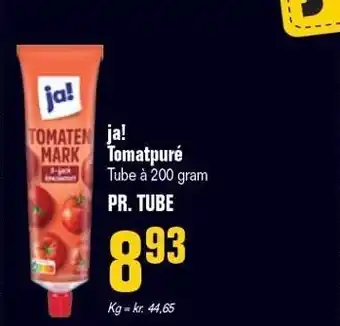 Otto Duborg Ja! tomatpure tilbud