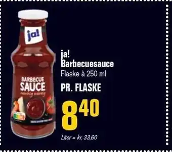 Otto Duborg Ja! barbecuesauce tilbud