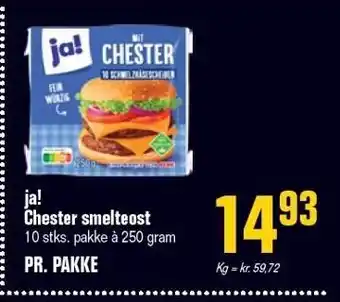 Ja! chester smelteost