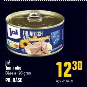 Otto Duborg Ja! tun i olie tilbud