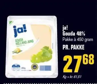 Otto Duborg Ja! gouda 48% tilbud