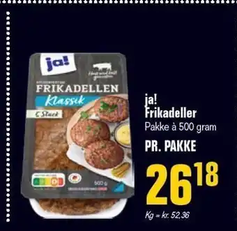 Otto Duborg Ja! frikadeller tilbud