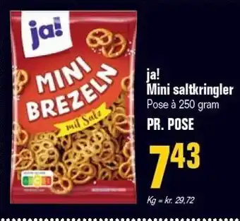 Otto Duborg Ja! mini saltkringler tilbud