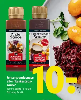 Coop 365 Jensens andesauce eller flæskestegssauce tilbud