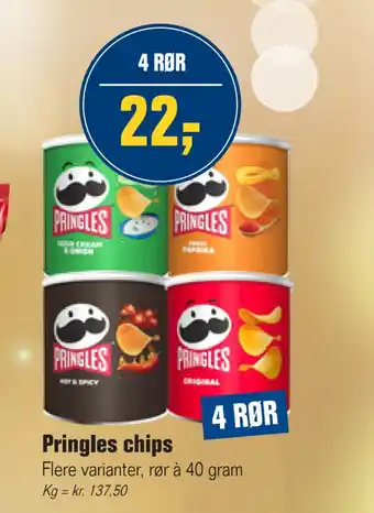 Otto Duborg Pringles chips tilbud