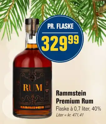Otto Duborg Rammstein premium rum tilbud