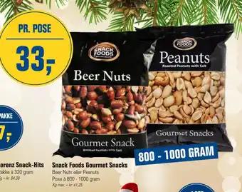 Snack foods gourmet snacks
