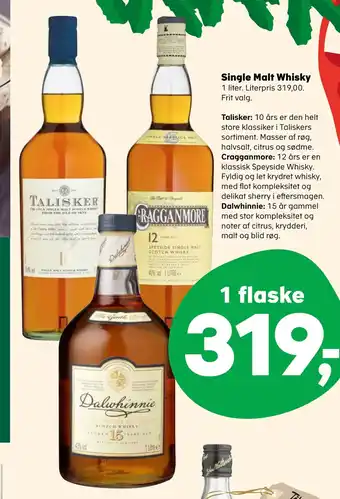 Single malt whisky