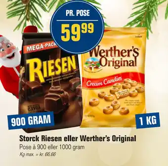 Storck riesen eller werther's original