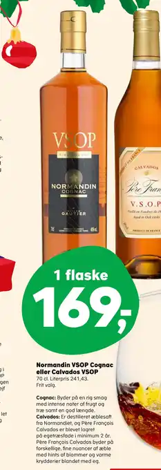 Normandin vsop cognac eller calvados vsop