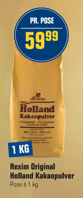 Otto Duborg Rexim original holland kakaopulver tilbud