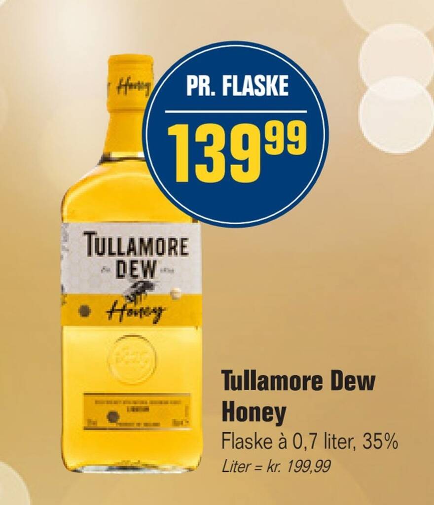 Tullamore dew honey tilbud hos Otto