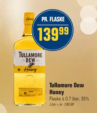 Otto Duborg Tullamore dew honey tilbud
