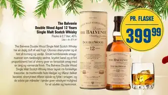 Otto Duborg The balvenie double wood aged 12 years single malt scotch whisky tilbud
