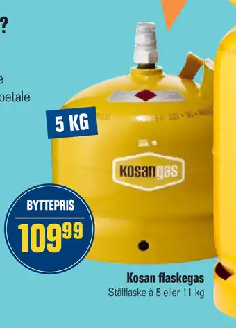 Otto Duborg Kosan flaskegas tilbud