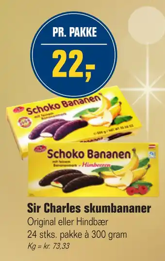 Otto Duborg Sir charles skumbananer tilbud