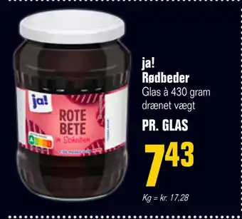 Otto Duborg Ja! rødbeder tilbud