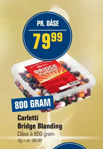 Otto Duborg Carletti bridge blanding tilbud