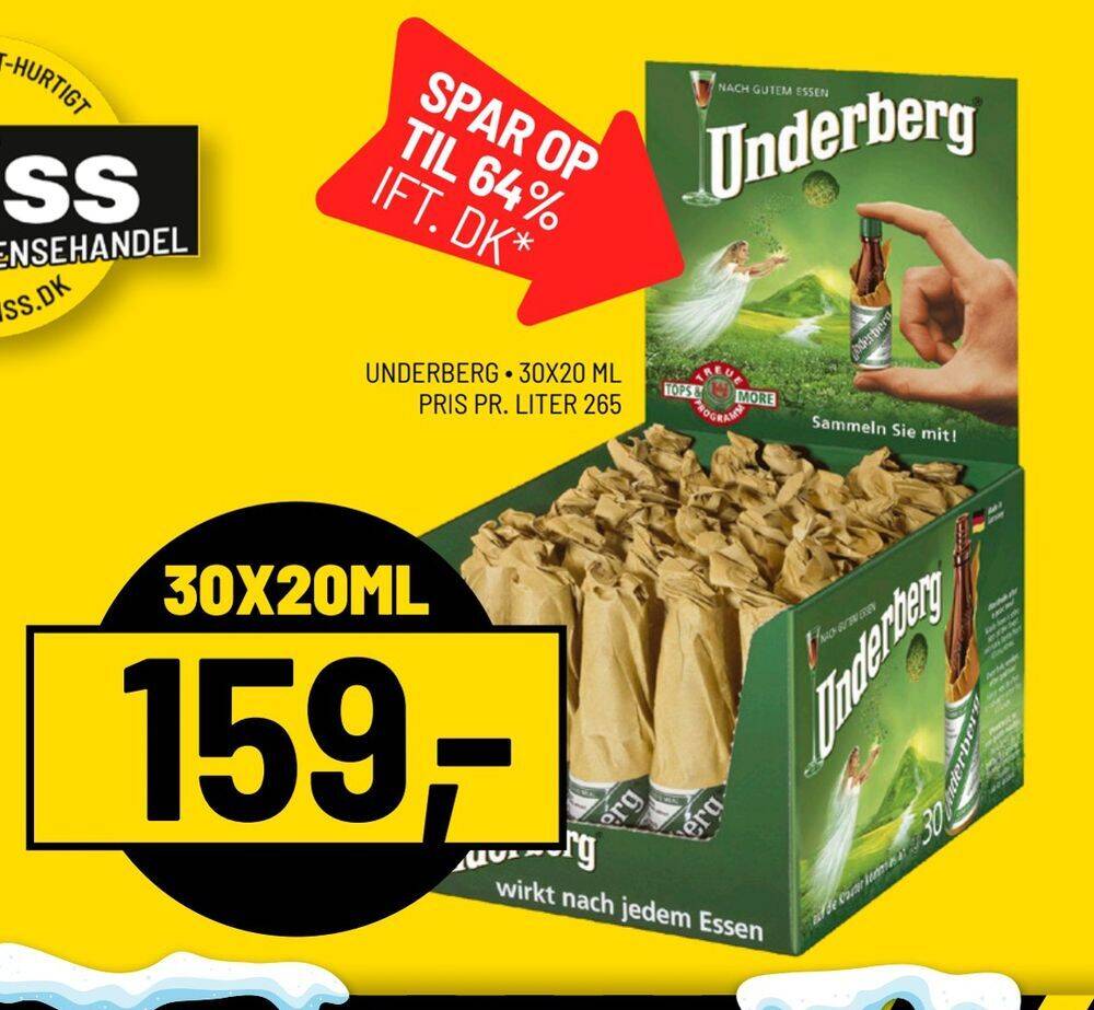 Underberg tilbud hos Priss