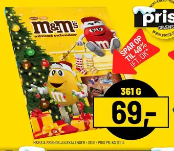 M&ms & friends julekalender