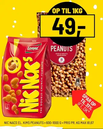 Nic nacs el. kims peanuts