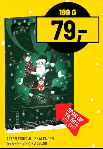Priss After eight julekalender tilbud