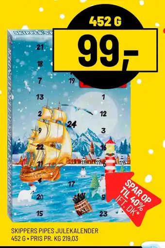 Skippers pipes julekalender