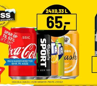 Priss Coca cola tilbud
