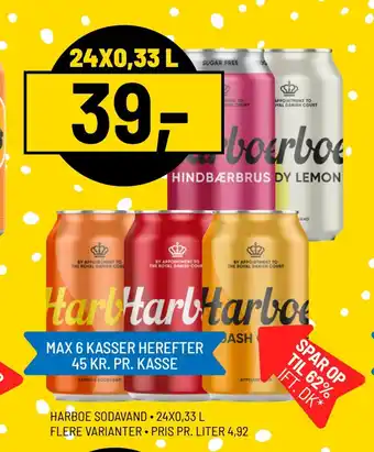 Priss Harboe sodavand tilbud