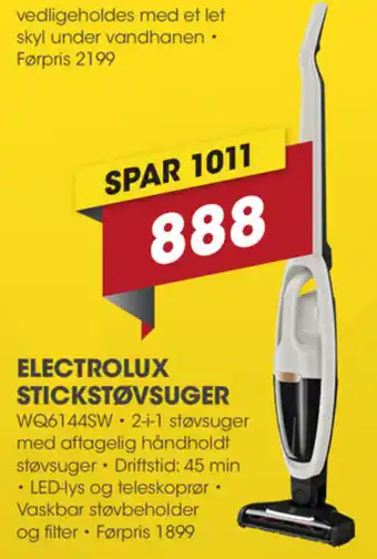 Electrolux Stickstøvsuger