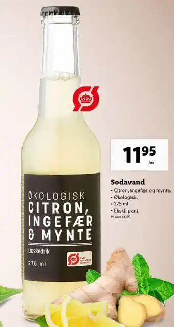 Lidl Sodavand 275 ml tilbud