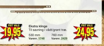 Harald Nyborg Ekstra klinge tilbud