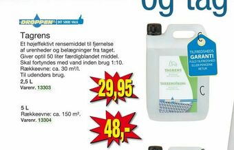 Harald Nyborg Tagrens tilbud