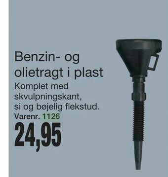 Harald Nyborg Benzin- og olietragt i plast tilbud