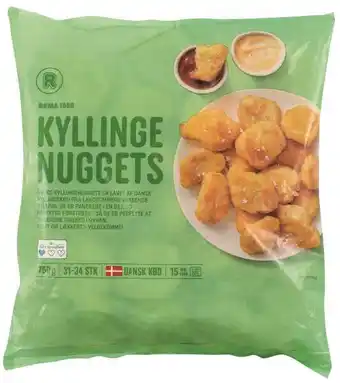REMA 1000 Kyllingenuggets, 750 g tilbud