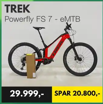 Design Cykler Trek powerfly fs 7 - emtb tilbud