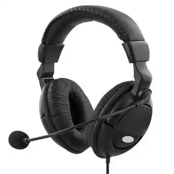 AV-Cables Headset med mikrofon tilbud