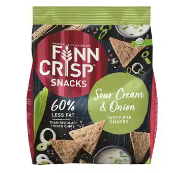 Motatos Finn crisp - rugsnack sour cream & onion tilbud